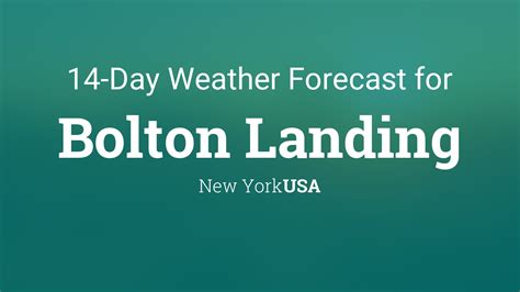 bolton landing weather